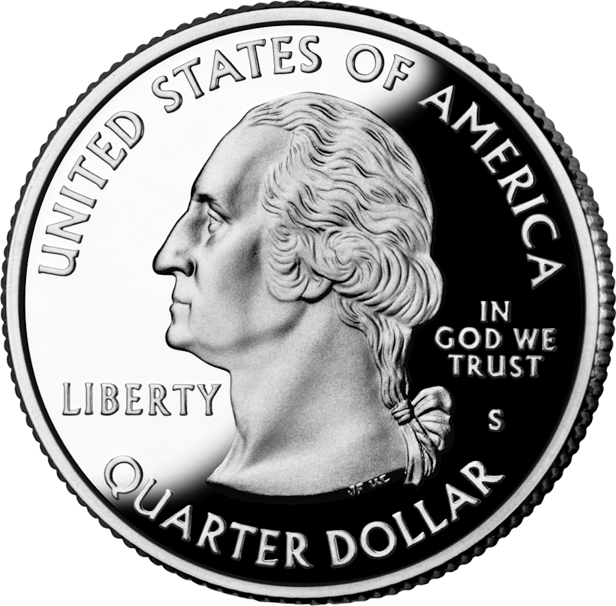Massachusetts state quarter obverse